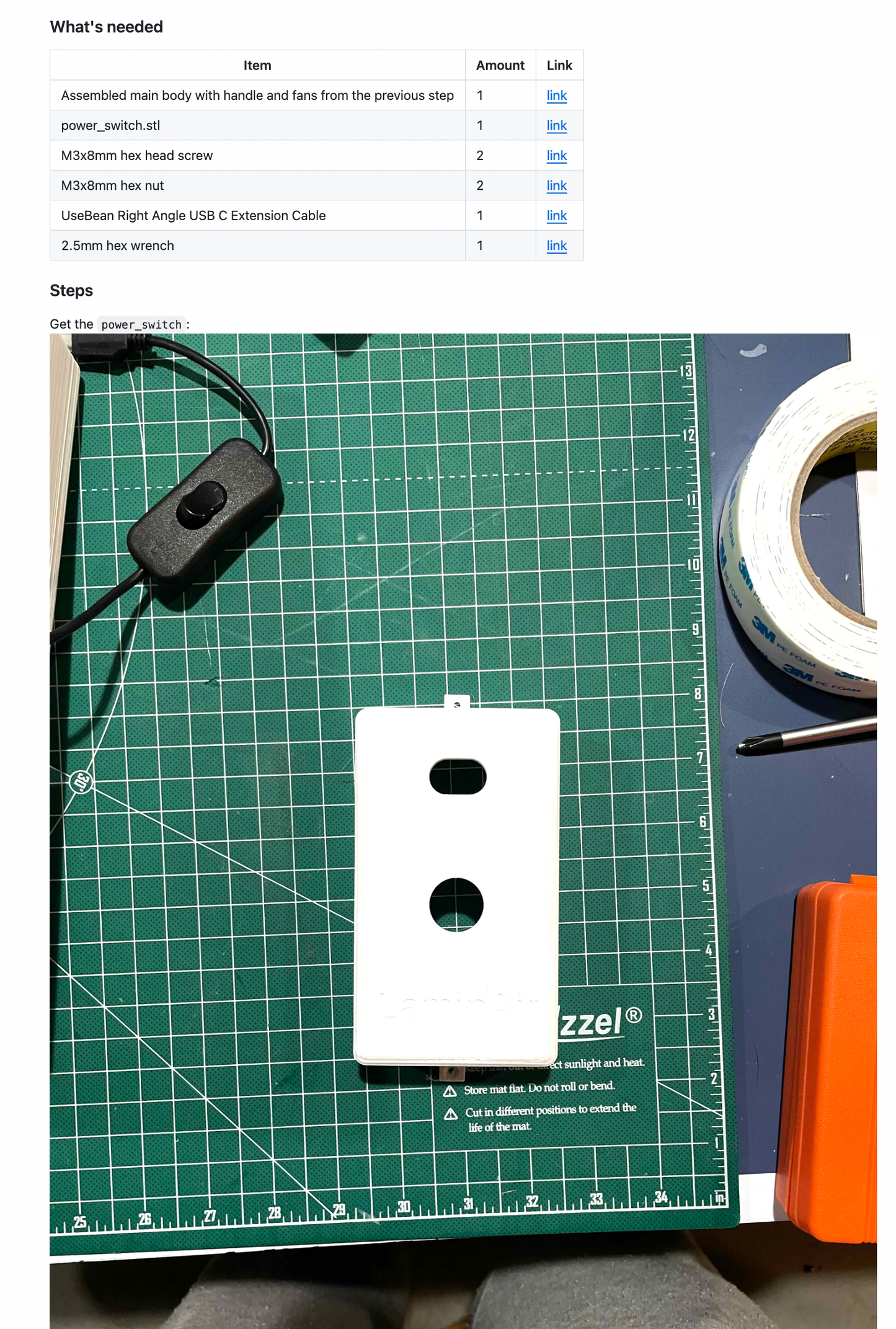 LaminAir (plastic only, unassembled)